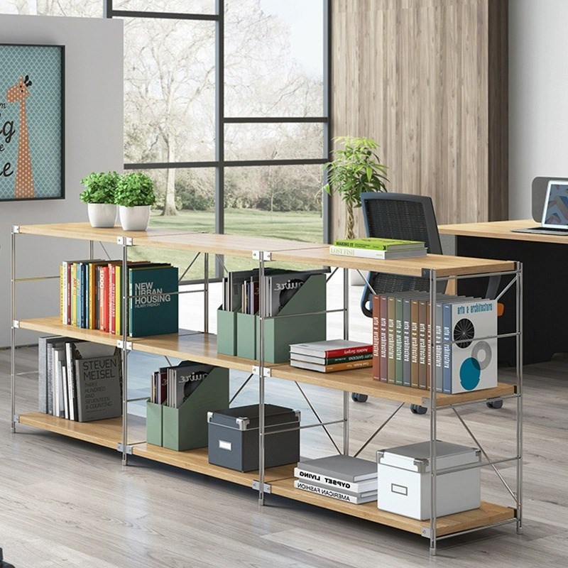 家用多功能日式置物架简约展示架阳台书房卧室多层架可调节收纳架