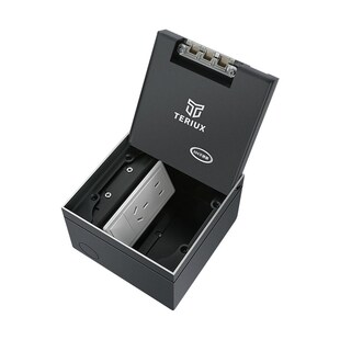 特瑞克斯304不锈钢隐形地插座嵌入式纯平地插暗藏超薄大理石瓷砖