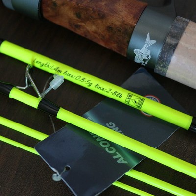 小黄蜂ul超轻细路亚竿多节便携溪流旅行微物路亚杆弹射竿马口碳素