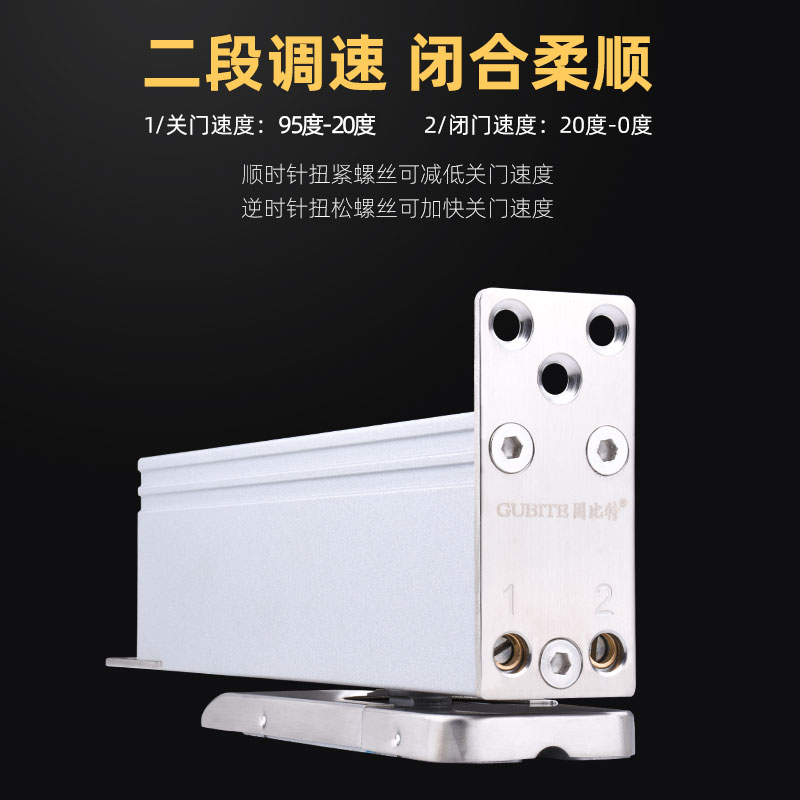 有框玻璃门地弹簧木门免开槽隐藏式隐形门暗装地弹璜地簧免挖坑