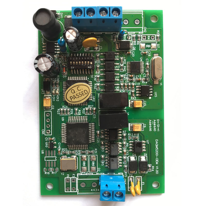 模拟量输入采集模块4-20ma转profibus-dp直流10V5V电流电压采集器