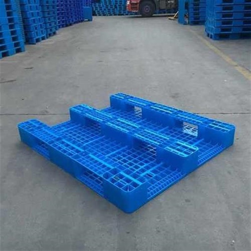 网格川字1311塑料托盘浙江塑料卡板叉车托盘地台板托板1.3*1.1米