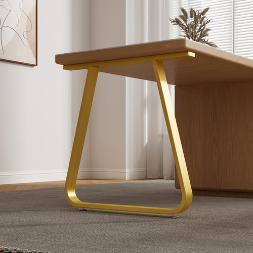 铁艺金属桌子腿吧台脚支撑脚书桌搭边脚餐台岛台桌脚桌腿支架定制