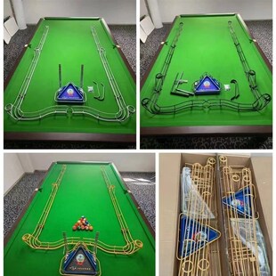 台球桌集球器配件抗浪一下进了自动回球加粗耐用自动摆球器拾球器