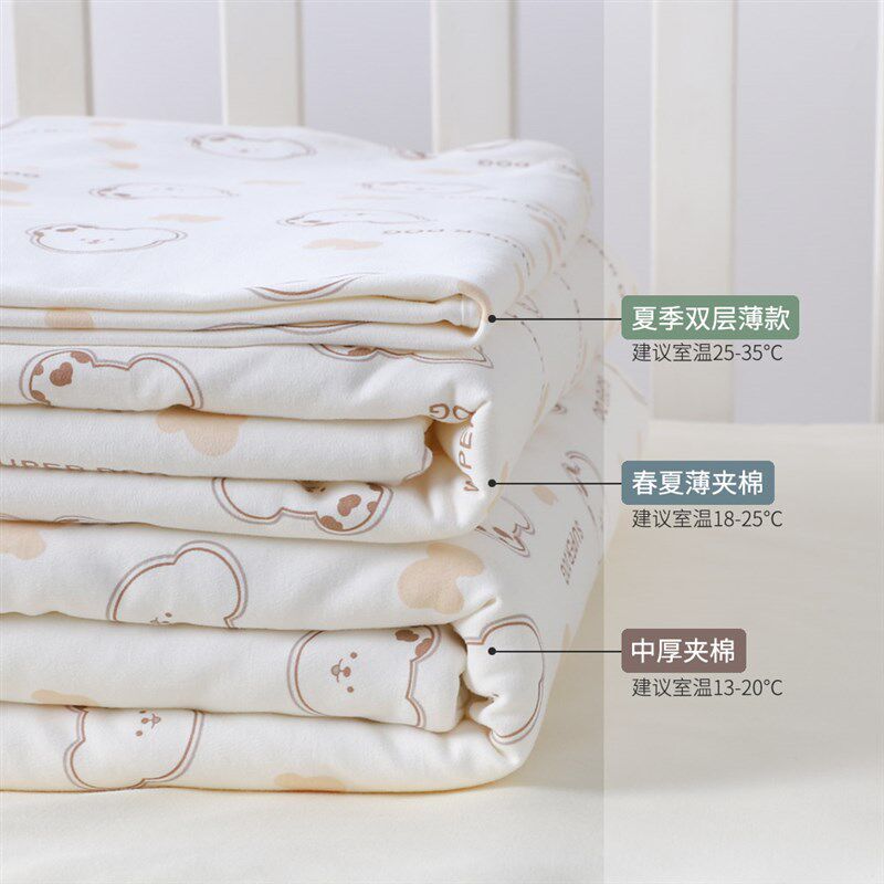初生婴儿包被春秋新生宝宝产房包单外出襁褓包巾兔年夏季薄款