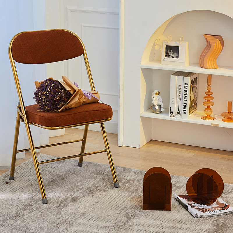 折叠椅子家用靠背椅简易会议凳子便携电脑椅办公椅学生宿舍餐椅