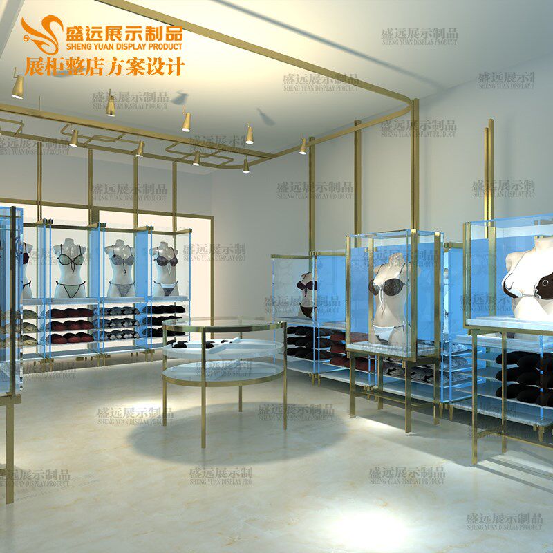 定制货架内衣展示柜文胸展柜内裤展示架服装店胸罩货架柜子