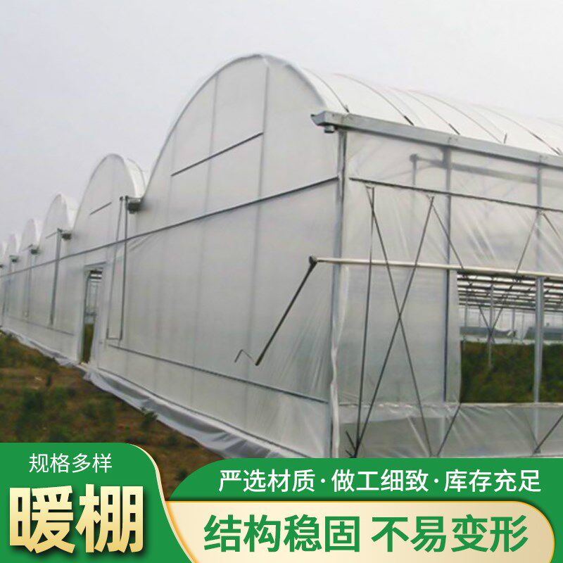 温室养殖大棚暖棚钢管骨s架蔬菜木耳蘑菇种植猪舍鸡舍大棚规格齐