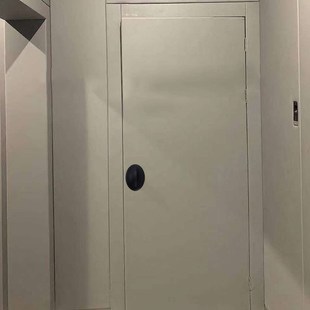 谈话室软包门拉手防碰撞隔音硅胶门把手保护套留置室推拉门配件