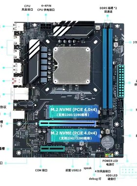 Q1HY板载CPU主板套装13代酷睿ES处理器13900HK测试ES版不锁倍频