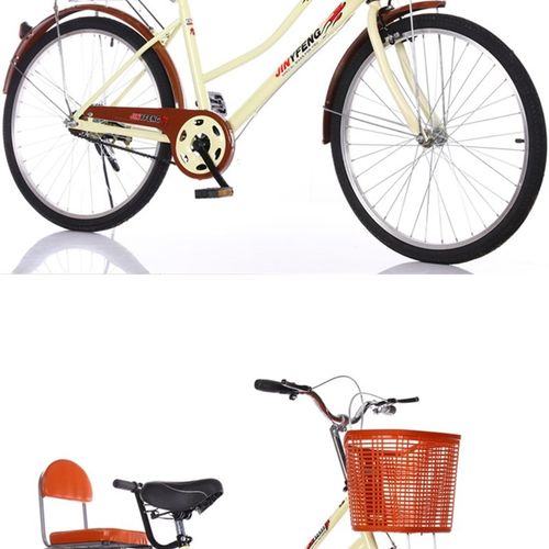 24寸自行车26普通款男女轻便小型女式淑女成年大人女士学生单车