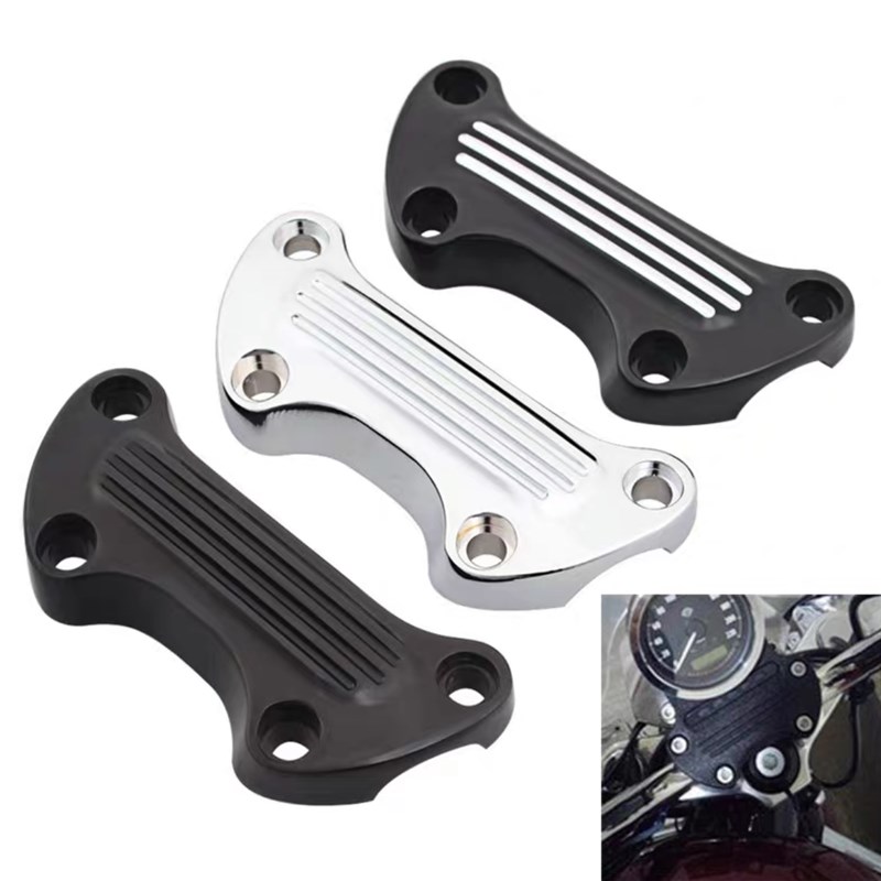 适用于建设香帅650 硬汉800 改装车把压码装饰 仪表侧移 车把压盖