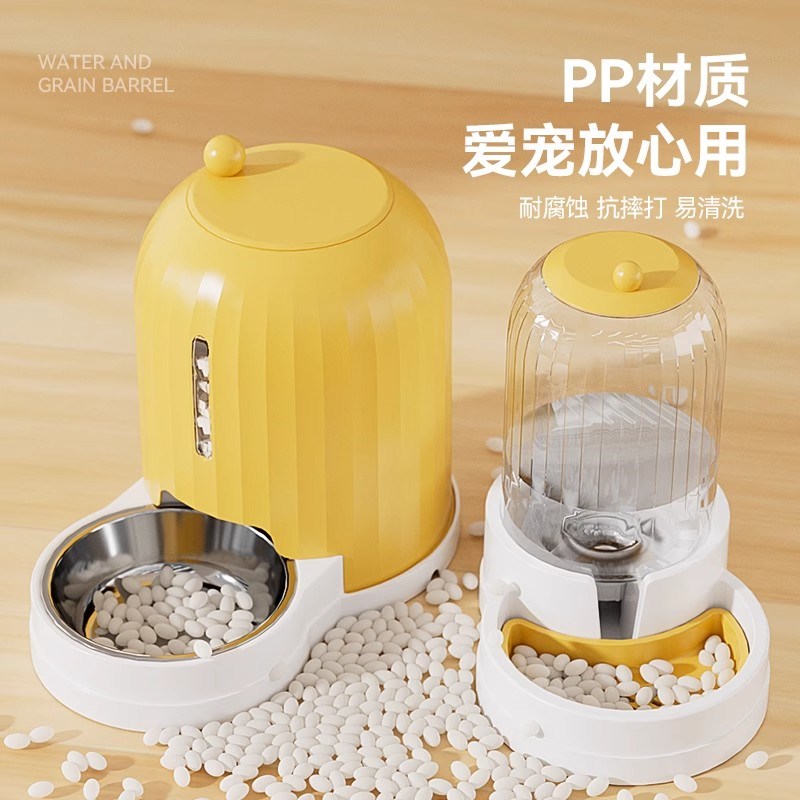 猫咪饮水机宠物自动喂食器狗狗喝水器流动活水不插电水碗宠物用品