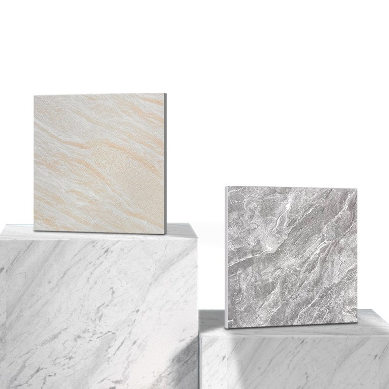 水磨石瓷砖600x600灰色仿古砖800x800餐厅服装店哑光地砖工程墙砖