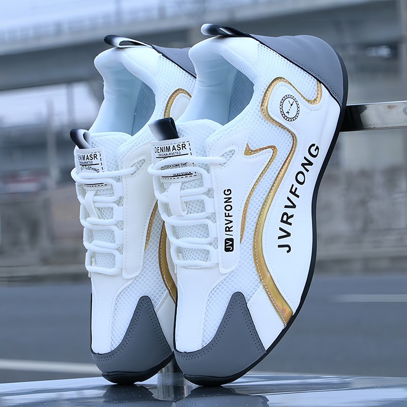 2025新款鞋子老爹鞋男春夏网面透气防滑时尚休闲鞋轻便跑步运动鞋