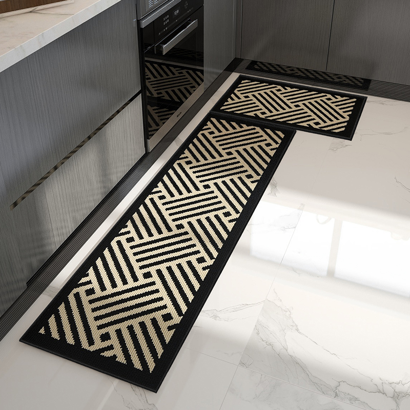 厨房地垫防滑防油可擦免洗厨房脚垫子长条家用吸水垫耐脏地毯