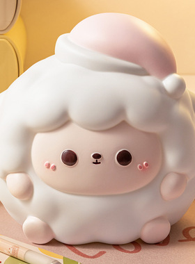 十二生肖小羊存钱罐儿童男女孩2024新款只进不出摔不烂储蓄钱罐