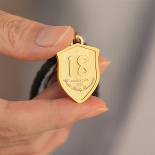 LBD0603101成人礼定制吊坠石膏模具 打金模具