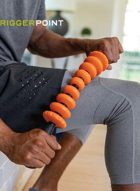 triggerpoint手持按摩棒肌肉放松滚轴小腿瑜伽伸展架腰背擀背器材