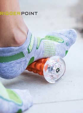 triggerpoint脚底按摩滚轮足底按摩筋膜放松跑步健身家用按摩器材