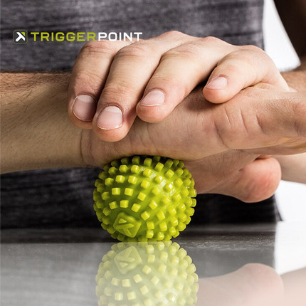 triggerpoint足底筋膜球肌肉放松浮点瑜伽球健身经络球通用按摩球