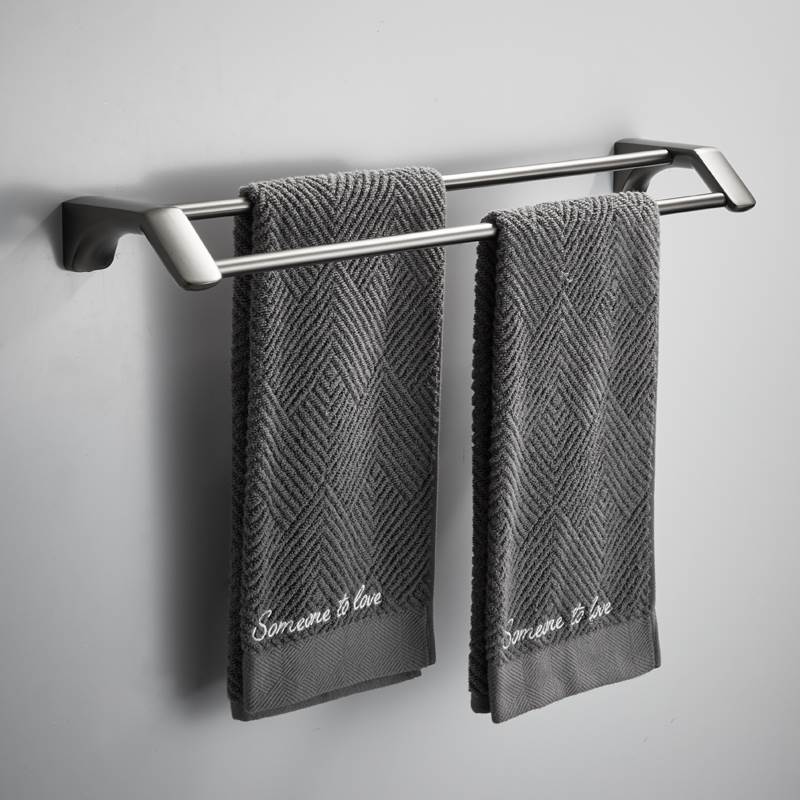 卫生间毛巾架挂浴巾杆纸巾盒置物架墙角三角篮不锈钢马桶刷杯家用