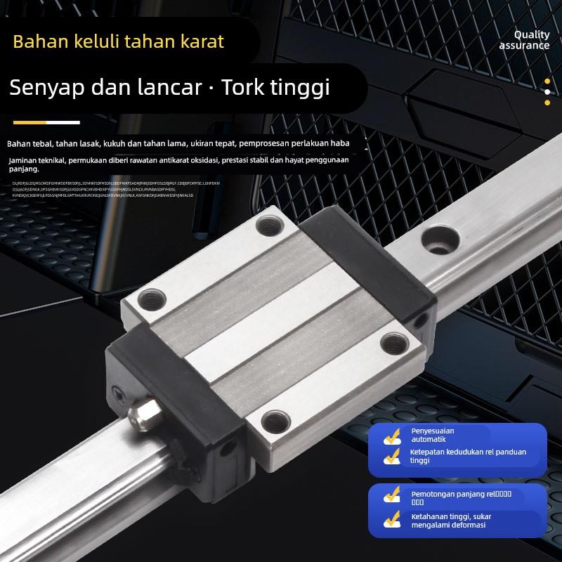 全金属耐高温微型直线导轨滑块MGN MGW7 9 12 15C/H防锈加长 加宽