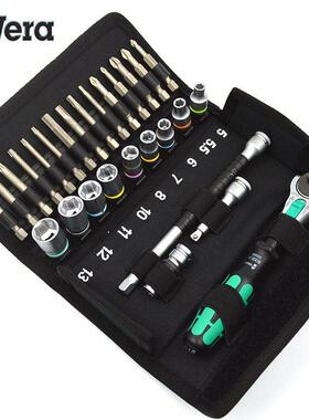 德国WERA维拉万向棘轮扳手套装工具套筒8100SA6 SB6 SC6 004016