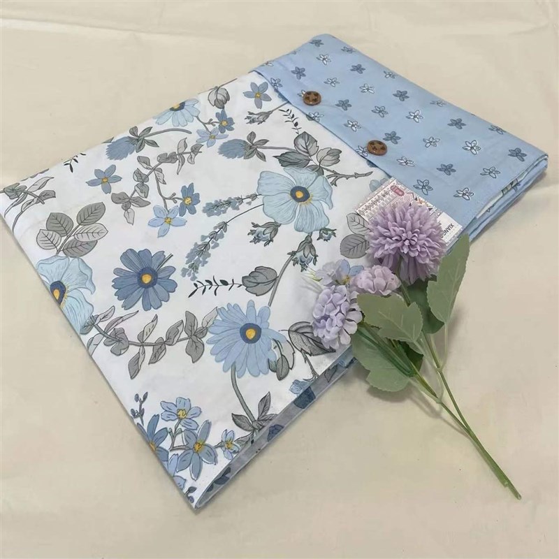 纯棉被套单件全棉被罩单人学生宿舍150x200x230四季1.5米单独被单