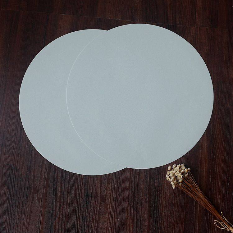 安徽手工圆形宣纸扇面画芯团扇空白画心书法国画花鸟写意50cm生宣