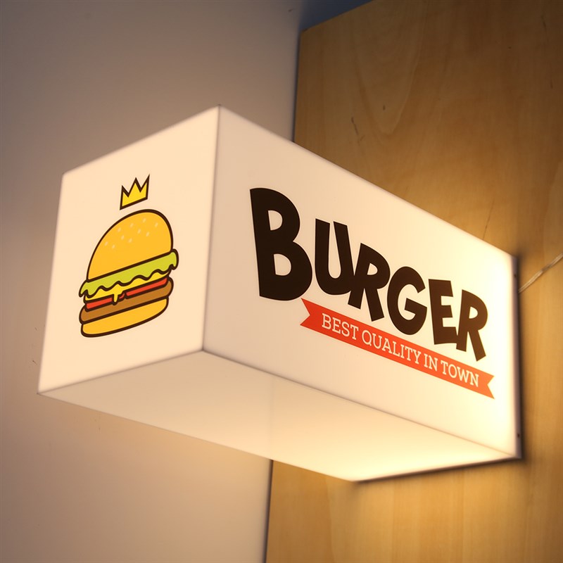 压克力灯箱广告牌发光门牌创意户外防水网红招牌定制门头展示牌