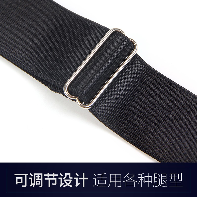 男士正装商务性感双夹吊袜带 欧美丝袜夹男单夹长袜防滑腿环袜夹