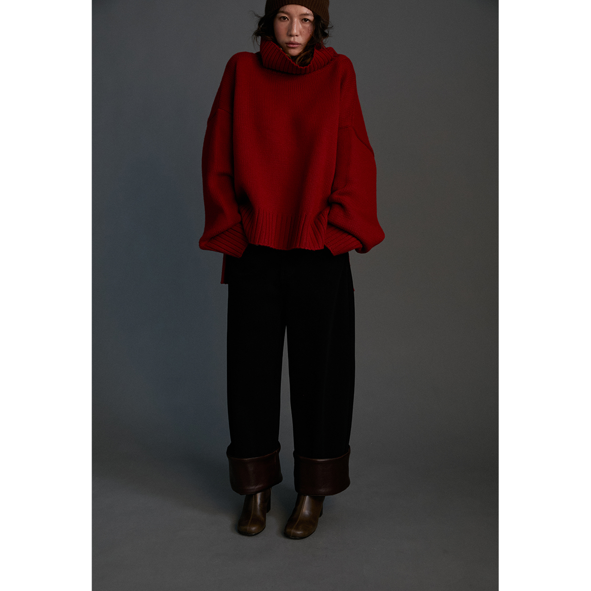 暖针织02InHug/彩虹系毛衣