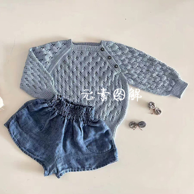 小百合儿童春日衫毛衣图解阿No