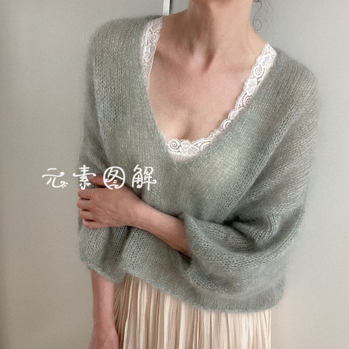玛塔套衫图解织毛衣教程
