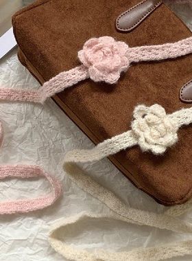 2025新款韩版手工编织长条丝巾