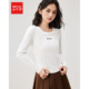 爱依服 韩版 小个子 新款 休闲风简约通勤百搭上衣 2025春季 IEF
