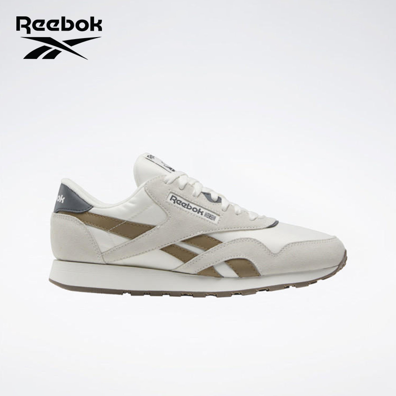 Reebok锐步官方24夏季新款男女鞋CL NYLON运动休闲莫兰迪复古跑鞋