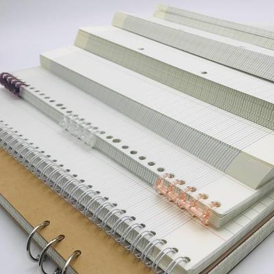 a4法文本法语课堂笔记本外语本可拆卸活页本简约大学生法语线圈本