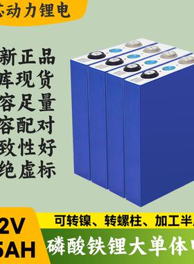 全新亿纬EVE磷酸铁锂大单体电池3.2v105ah电动车太阳能储能锂电芯