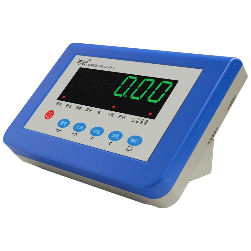 坤宏A3-2地磅称重仪表显示器选配RS232蓝牙RS485开关量以太网wifi