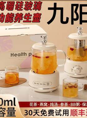 迷你养生壶办公室小型全自动加厚玻璃保温家用多功能煮茶器烧水壶
