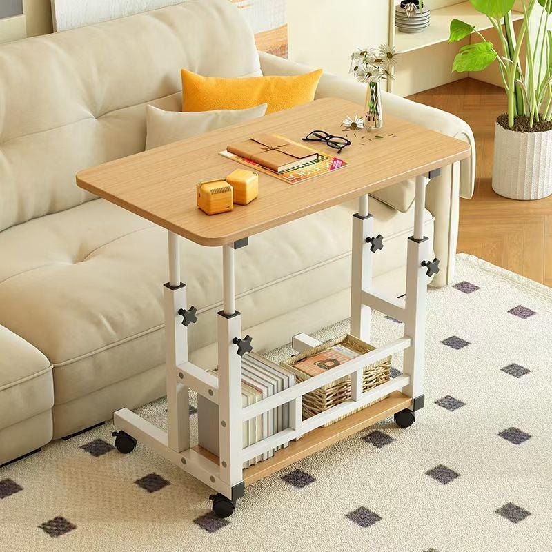 可移动边几卧室小型家用办公升降床边桌电脑桌书桌沙发小茶几茶桌