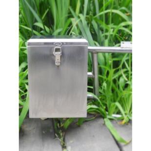 摩托车前置储物箱保险杠工具箱电动车护杠侧边箱不锈钢外卖箱收纳