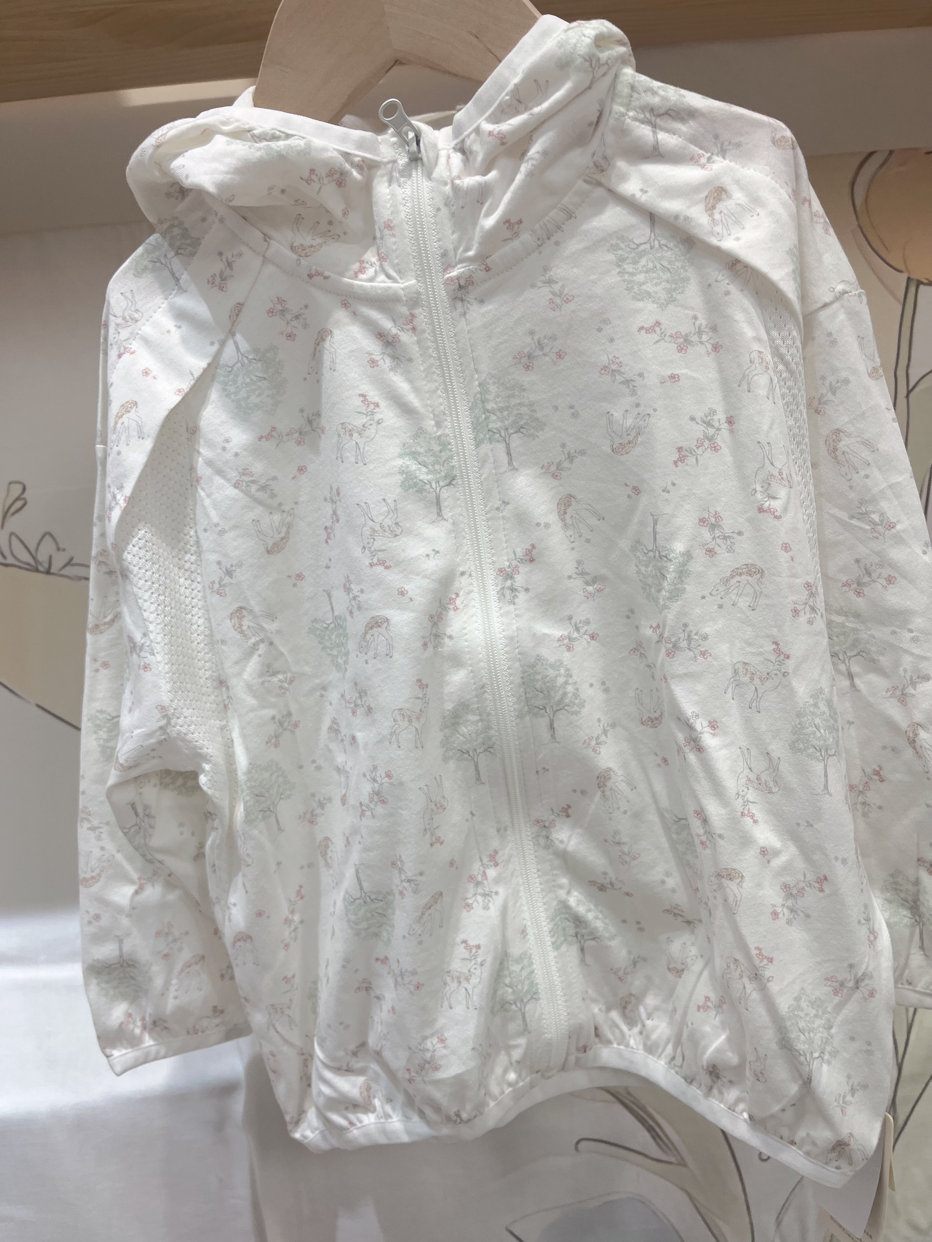 儿童防晒衣纯棉男女童透气户外轻薄防紫外线防晒服凉感夏季