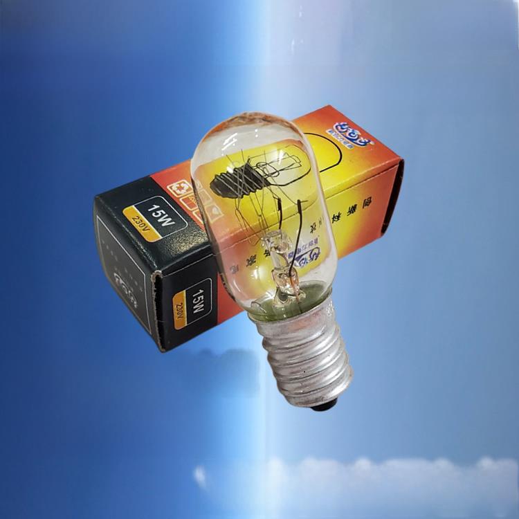 [纳鑫]15W冰箱微波炉抽油烟机烤箱灯泡E14 E12螺丝220V230V240V