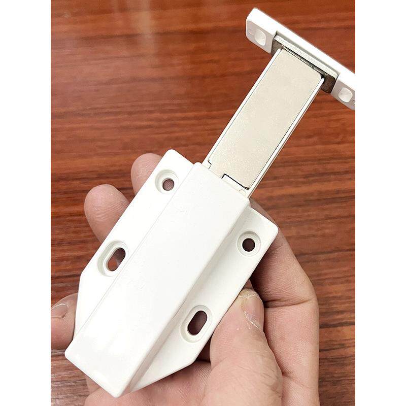 柜门吸力大型门触弹跳器无手柄强磁隐形木门触磁吸力新型弹性装置