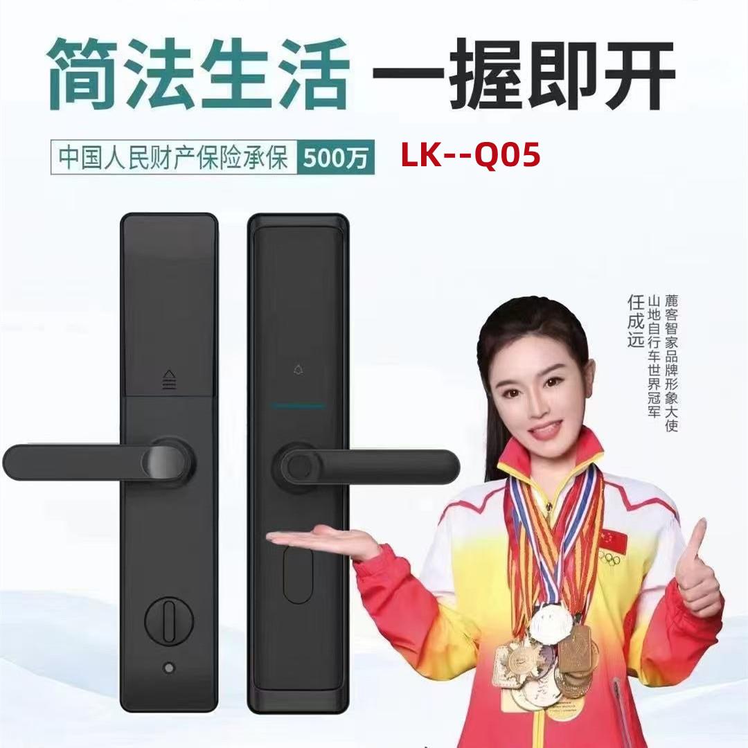 包邮电子门锁指纹锁进户门大门智能锁全自动人脸识别防盗门刷卡锁