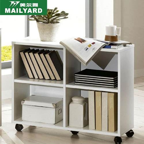 办公室文件柜桌下收纳柜办公柜置物边柜抽屉柜木质带锁矮柜储物柜