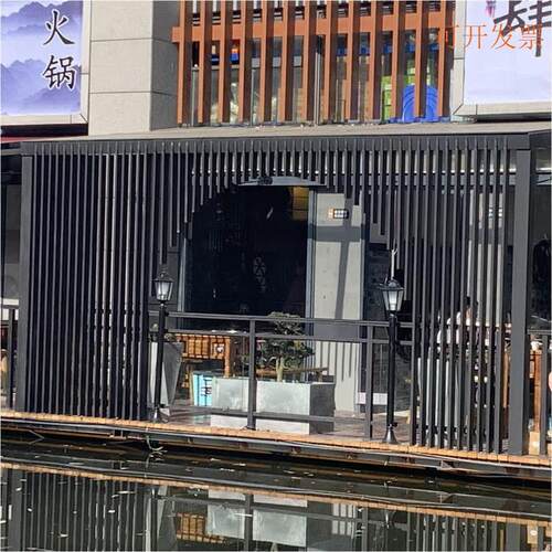 铝合金方管矩管100x50 100x60 100x70 100x80表面喷涂 木纹转印